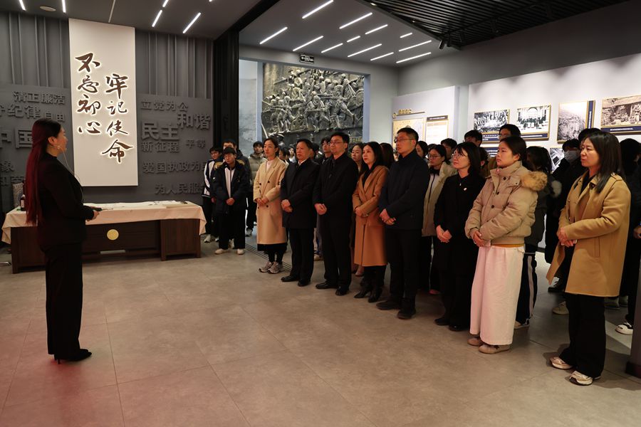 红色基因润初心     ------新乡职业技术学院与长垣烹饪职业技术学院发展革命传统教育实际活动